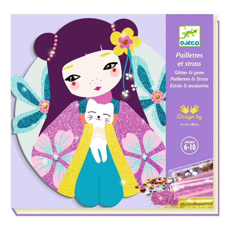 Djeco® Onnanoko Glitter & Gem Boards