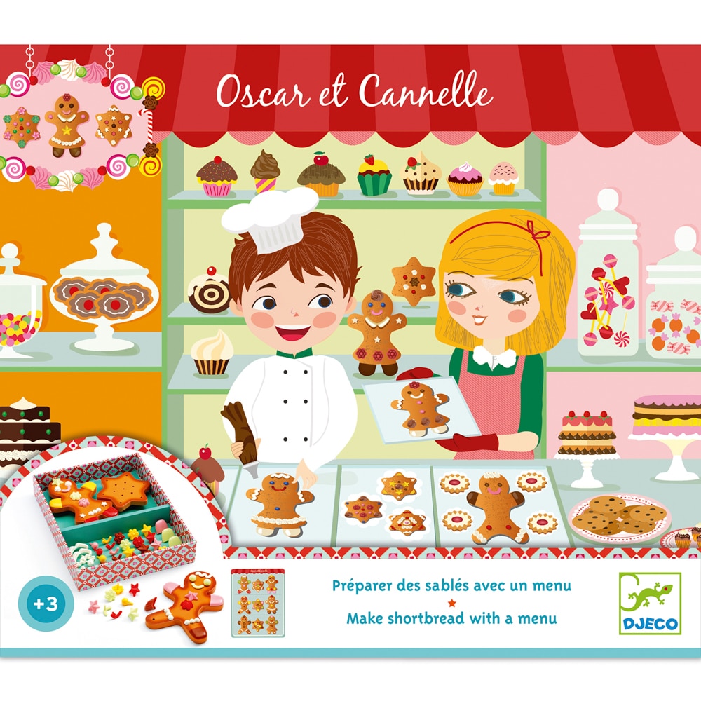 Djeco Oscar And Cannelle Gingerbread Set