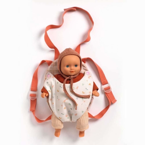 Djeco® Pomea Doll Carrier in Lavender - Image 2