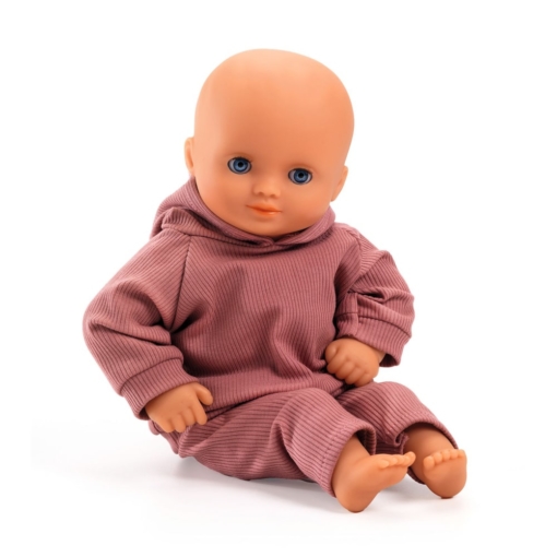 Djeco Rosewood Doll's Tracksuit
