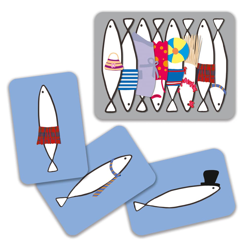 Djeco® Sardines Card Game