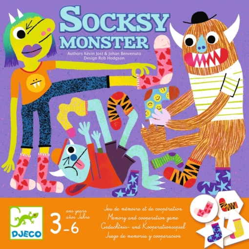 Djeco Socksy Monster Game