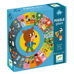 Djeco The Day 24pc Giant Circle Puzzle