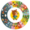 Djeco The Day 24pc Giant Circle Puzzle