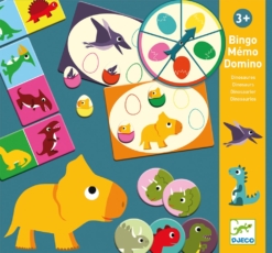 Djeco Trio of Dinosaurs Games