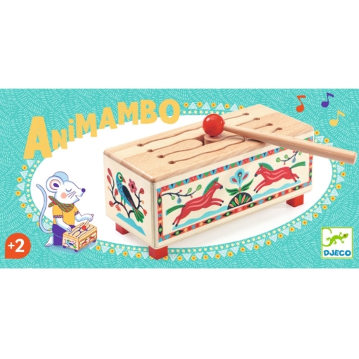 Djeco® Animambo Wooden Drum - Image 2