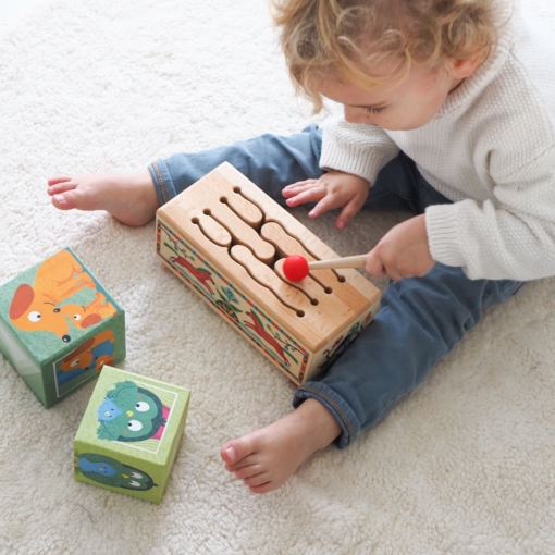 Djeco® Animambo Wooden Drum - Image 3