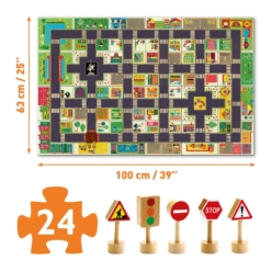 City Road 24pc Giant PopToPlay Puzzle