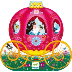 Djeco Elise's Carriage 54pc Silhouette Puzzle