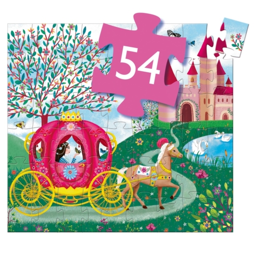 Djeco Elise's Carriage 54pc Silhouette Puzzle