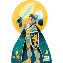 Djeco Full Moon Knight 36pc Silhouette Puzzle