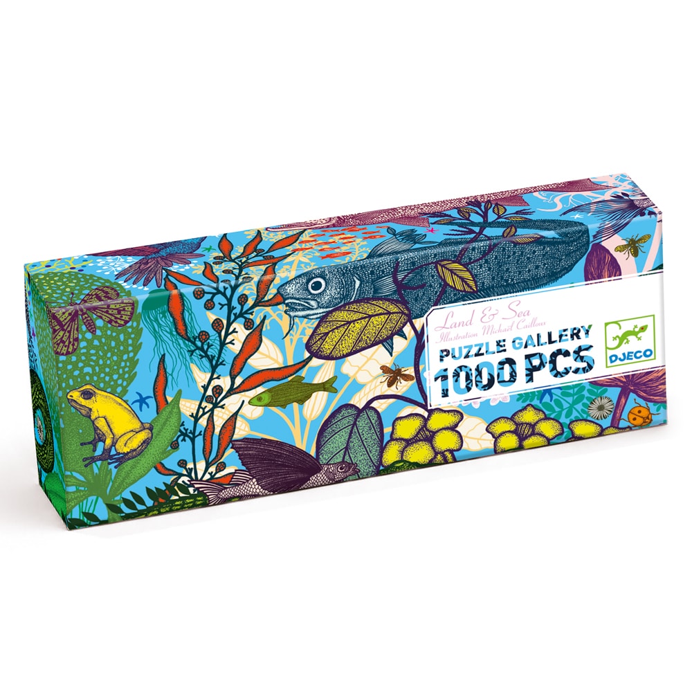 Djeco® Land and Sea 1000pc Gallery Puzzle