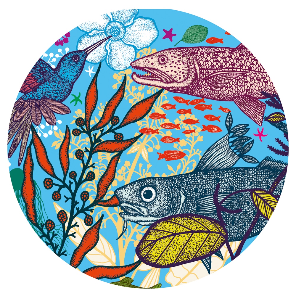 Djeco® Land and Sea 1000pc Gallery Puzzle
