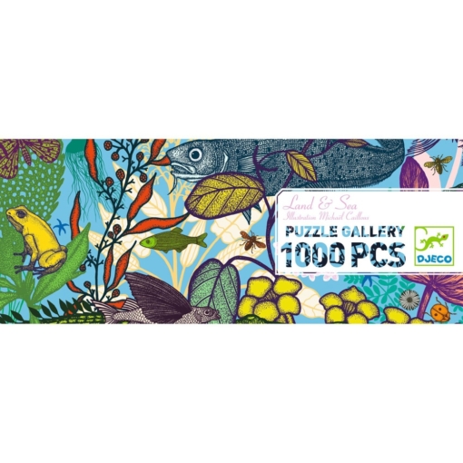 Djeco® Land and Sea 1000pc Gallery Puzzle