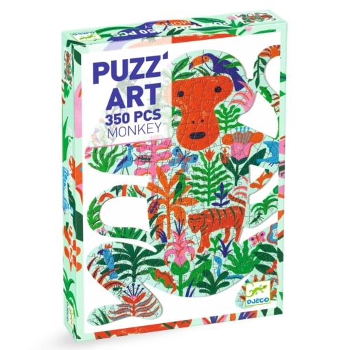 Djeco® Monkey 350pc Art Puzzle