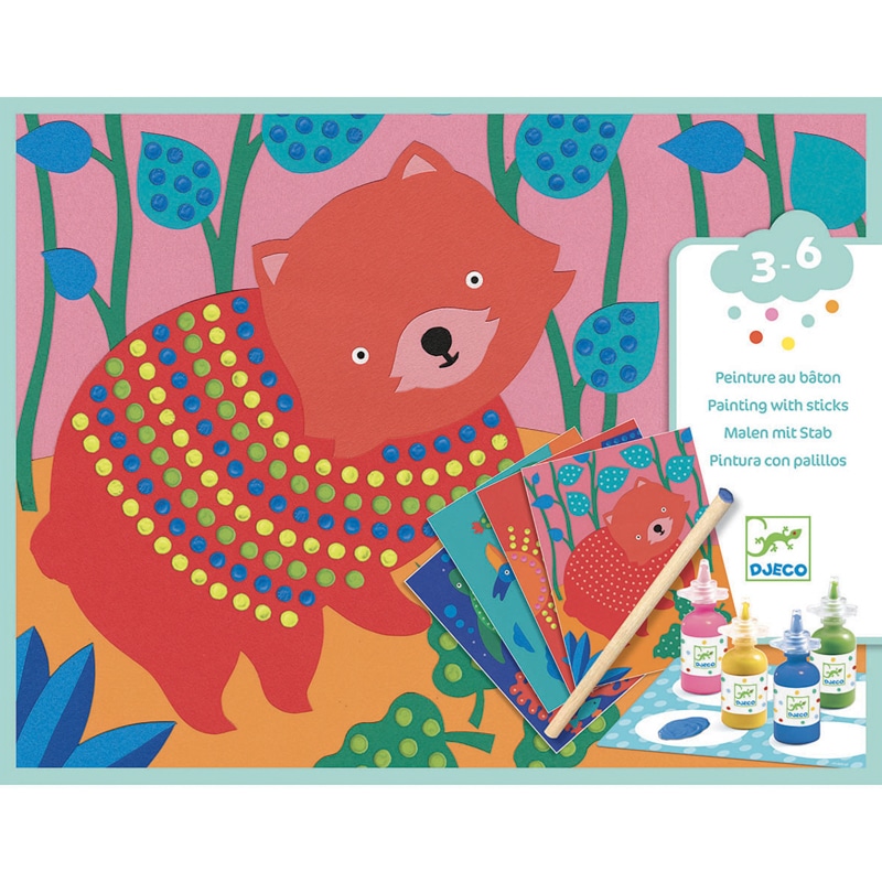 Djeco® Pointillism Painting with Sticks