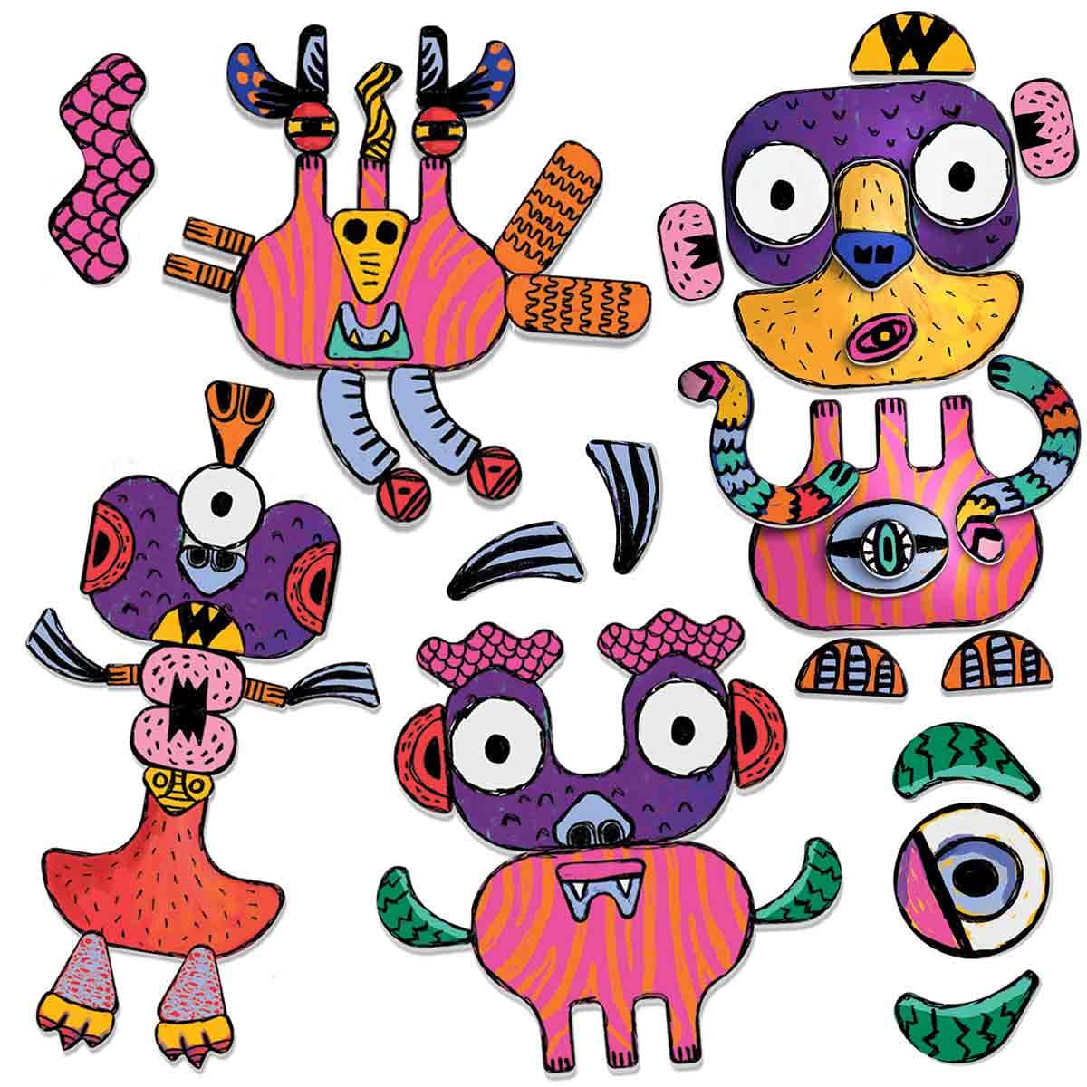 EcoPlay Funny Monsters