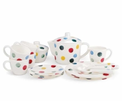 Emma Bridgewater Emma Bridgewater Polka Dot 19 Piece House Box Tea Set