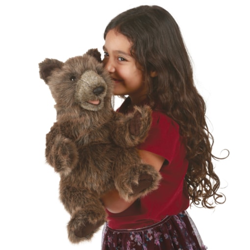 Folkmanis® Bear Cub Puppet: Your Child's Playtime Companion - Image 2
