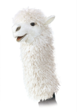 Folkmanis Alpaca Stage Puppet