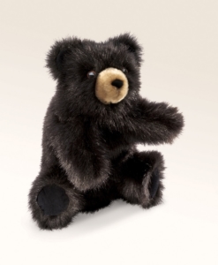 Folkmanis Baby Black Bear Puppet