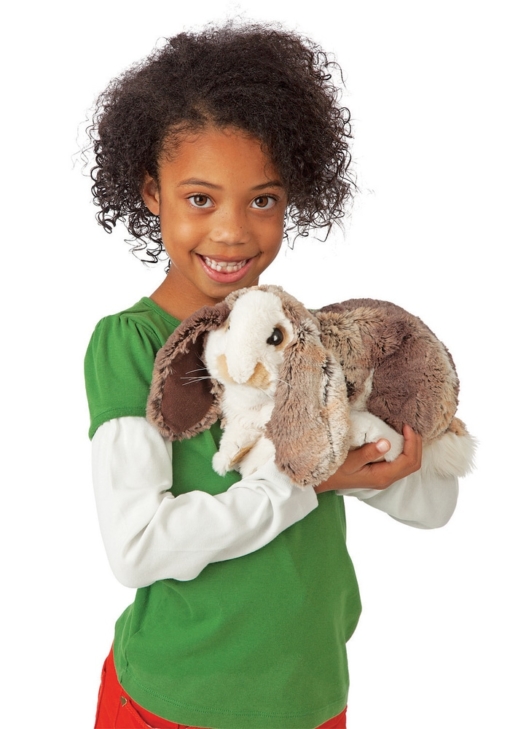 Folkmanis® Baby Lop Rabbit Puppet