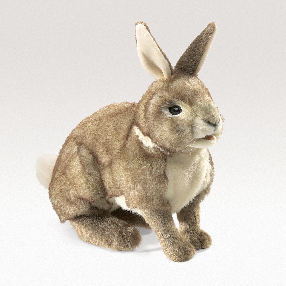 Folkmanis® Cottontail Rabbit Hand Puppet