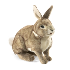 Folkmanis Cottontail Rabbit Hand Puppet