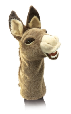 Folkmanis Donkey Stage Puppet