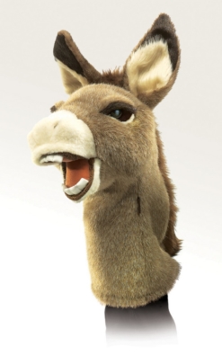 Folkmanis Donkey Stage Puppet