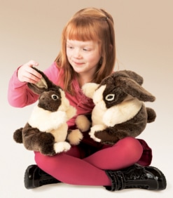 Folkmanis Dutch Rabbit Puppet