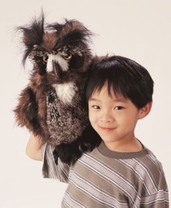 Folkmanis Great Horned Owl Puppet