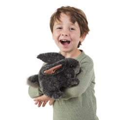 Folkmanis Grey Bunny Rabbit Puppet