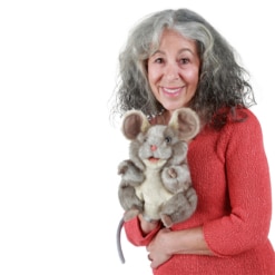 Folkmanis Grey Mouse Puppet