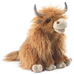 Folkmanis Highland Cow Puppet