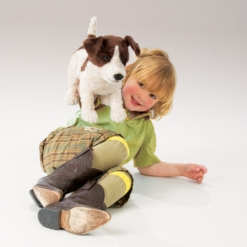 Folkmanis Jack Russell Terrier Hand Puppet