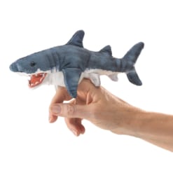 Folkmanis Pack of 4 Mini Shark Finger Puppets