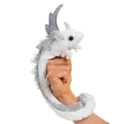 Folkmanis Pearl Wrist Dragon Puppet