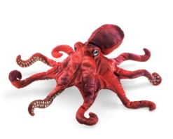 Folkmanis Red Octopus Puppet