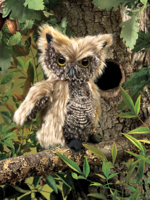 Folkmanis® Screech Owl Puppet - Image 3