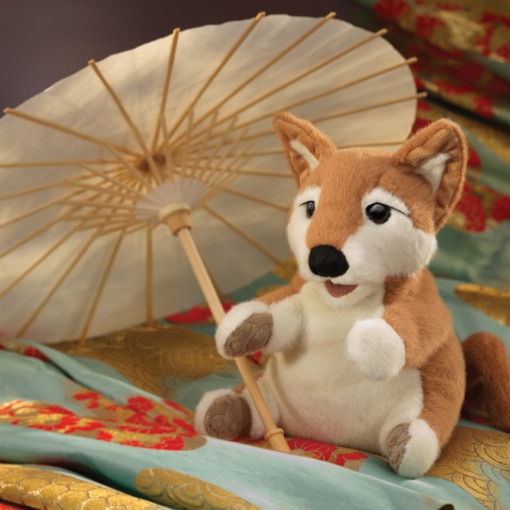 Folkmanis Shiba Inu Puppy Puppet