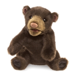 Folkmanis Small Black Bear Puppet