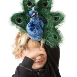 Folkmanis Small Peacock Puppet
