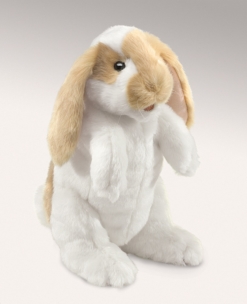 Folkmanis Standing Lop Eared Rabbit Puppet