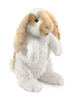 Folkmanis Standing Lop Eared Rabbit Puppet