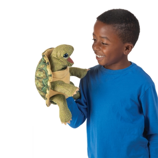 Folkmanis Standing Tortoise Puppet