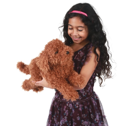 Folkmanis Toy Poodle Puppy Puppet