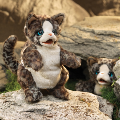 Folkmanis Wildcat Kitten Puppet