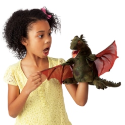 Folkmanis Winged Dragon Hand Puppet
