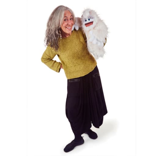 Folkmanis® Yeti Puppet: A Mythical Playmate - Image 4